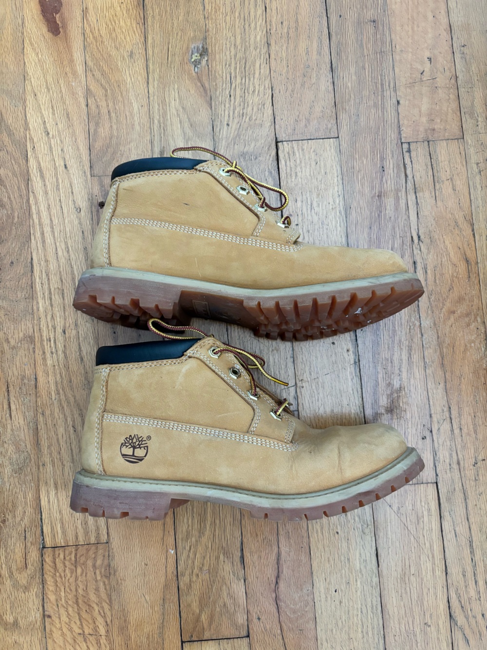 Timberland Wheat Nubuck Men's Lace-Up Work Boots